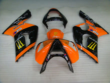 Laden Sie das Bild in den Galerie-Viewer, Orange and Black Monster - NINJA ZX-6R 03-04 Fairing Kit