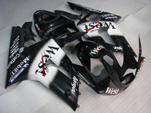 Laden Sie das Bild in den Galerie-Viewer, Black and White West - NINJA ZX-6R 03-04 Fairing Kit