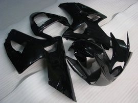 Schwarz glänzend, keine Aufkleber – Verkleidungssatz für NINJA ZX-6R 03–04