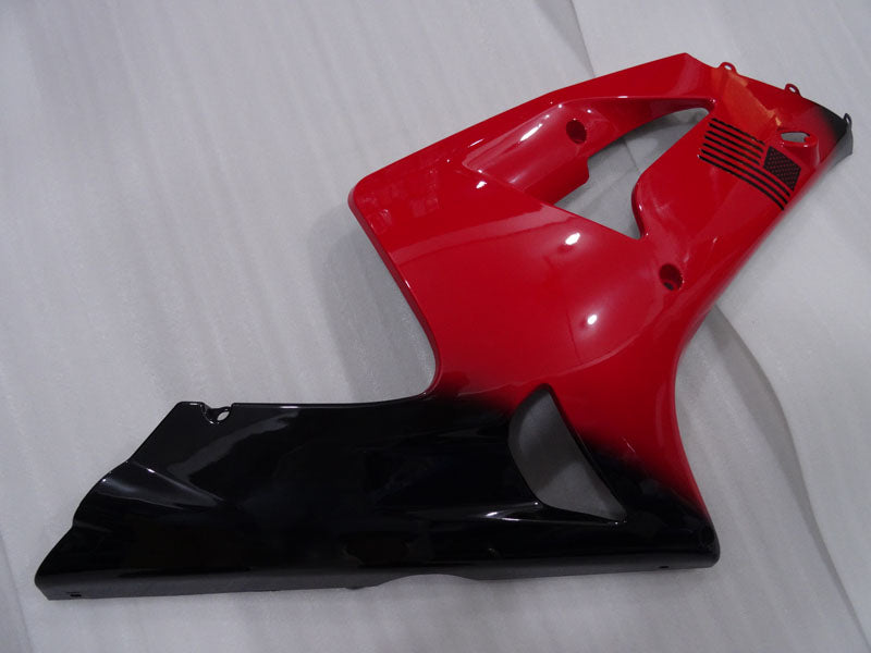 Roter und schwarzer Factory Style - NINJA ZX-6R 03-04 Verkleidungssatz