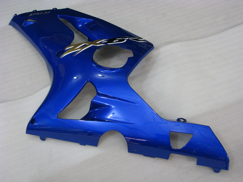 Glänzend blauer Factory Style - NINJA ZX-6R 03-04 Verkleidungssatz