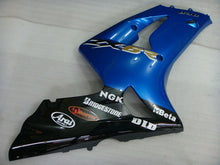 Laden Sie das Bild in den Galerie-Viewer, Blau-schwarzer Factory Style – NINJA ZX-6R 03-04 Verkleidungssatz
