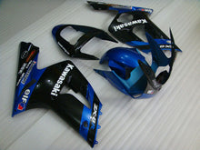 Laden Sie das Bild in den Galerie-Viewer, Blau-Schwarz Factory Style - NINJA ZX-6R 03-04 Verkleidungskit