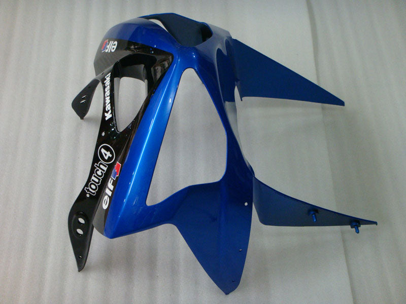 Blau-Schwarz Factory Style - NINJA ZX-6R 03-04 Verkleidungskit