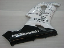Laden Sie das Bild in den Galerie-Viewer, Weiße und schwarze Corona - NINJA ZX-6R 05-06 Verkleidungssatz