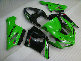 Grün-schwarzer Factory Style - NINJA ZX-6R 05-06 Verkleidungssatz