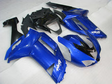 Laden Sie das Bild in den Galerie-Viewer, Blau-schwarzer Factory Style – NINJA ZX-6R 07-08 Verkleidungssatz