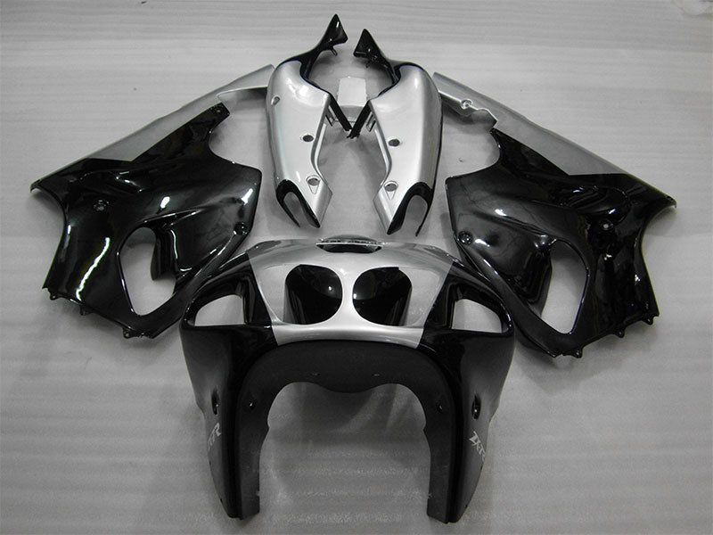 Silber-schwarzes Werksdesign – Verkleidungssatz für die NINJA ZX-7R (Baujahre 1996–2003)