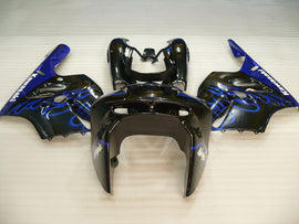 Schwarz-blaue Flamme – Verkleidungssatz für Ninja ZX-9R (Baujahre 1994–1997)