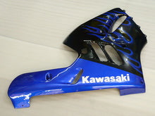 Laden Sie das Bild in den Galerie-Viewer, Schwarz-blaue Flamme – Verkleidungssatz für Ninja ZX-9R (Baujahre 1994–1997)