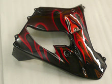 Laden Sie das Bild in den Galerie-Viewer, Schwarze und rote Flamme – Verkleidungssatz für die NINJA ZX-9R (Baujahre 1998–1999)