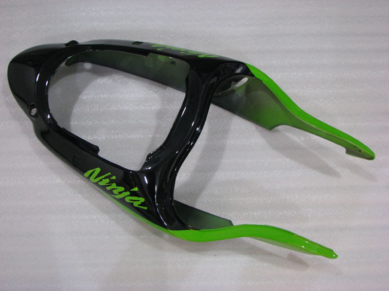 Verkleidungssatz im Werksstil, grün, schwarz und weiß – NINJA ZX-9R 98-99