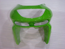 Laden Sie das Bild in den Galerie-Viewer, Verkleidungssatz im Werksstil Grün und Schwarz-Blau – NINJA ZX-9R 98-99