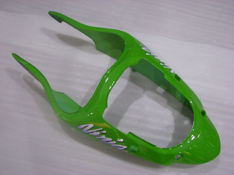 Verkleidungssatz im Werksstil Grün und Schwarz-Blau – NINJA ZX-9R 98-99