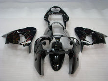 Laden Sie das Bild in den Galerie-Viewer, Schwarz-Rote Flamme – Verkleidungssatz für Ninja ZX-9R (Baujahre 2000–2001)