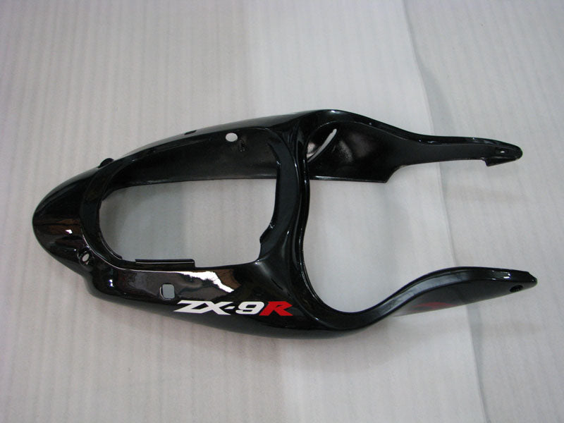 Schwarz-Rote Flamme – Verkleidungssatz für Ninja ZX-9R (Baujahre 2000–2001)