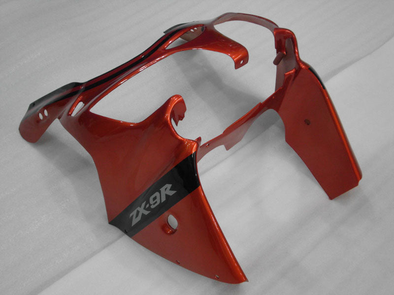 Orange-schwarzer Werksstil - NINJA ZX-9R 00-01 Verkleidungssatz