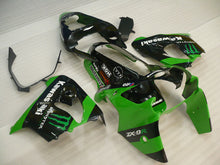 Laden Sie das Bild in den Galerie-Viewer, Green and Black Monster - NINJA ZX-9R 02-03 Fairing Kit