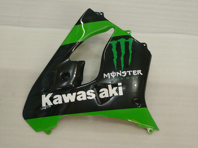 Green and Black Monster - NINJA ZX-9R 02-03 Fairing Kit