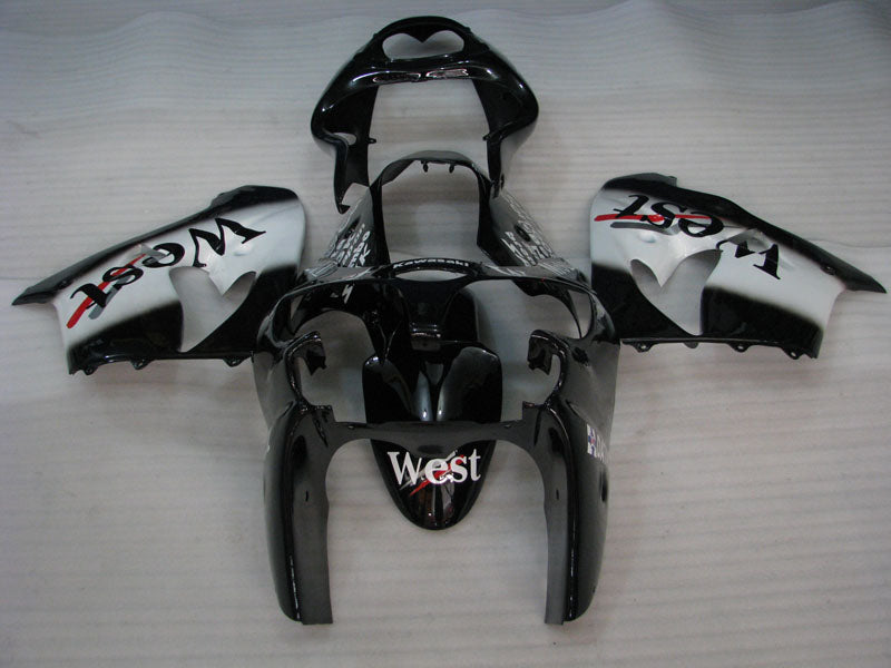 Black and White West - NINJA ZX-9R 00-01 Verkleidungssatz