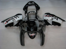 Laden Sie das Bild in den Galerie-Viewer, Black and White West - NINJA ZX-9R 00-01 Verkleidungssatz