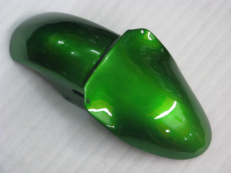 Glänzendes Grün, ohne Aufkleber – Verkleidungssatz für die NINJA ZX-9R (Baujahre 2000–2001)