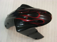 Laden Sie das Bild in den Galerie-Viewer, Black and Red Flame - NINJA ZX-10R 04-05 Fairing Kit