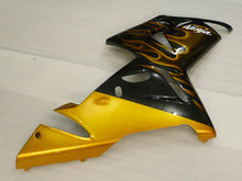 Laden Sie das Bild in den Galerie-Viewer, Black and Golden Flame - NINJA ZX-10R 04-05 Fairing Kit