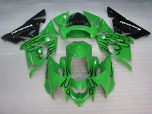 Laden Sie das Bild in den Galerie-Viewer, Green and Black Flame - NINJA ZX-10R 04-05 Fairing Kit