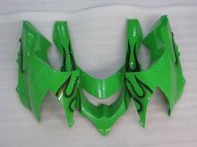 Laden Sie das Bild in den Galerie-Viewer, Green and Black Flame - NINJA ZX-10R 04-05 Fairing Kit