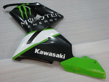 Laden Sie das Bild in den Galerie-Viewer, White and Black Green Monster - NINJA ZX-10R 04-05 Fairing Kit