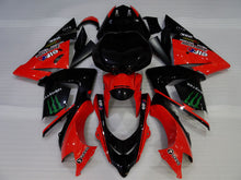 Laden Sie das Bild in den Galerie-Viewer, Red and Black Monster - NINJA ZX-10R 04-05 Fairing Kit