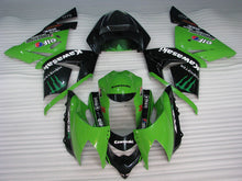 Laden Sie das Bild in den Galerie-Viewer, Green and Black Monster - NINJA ZX-10R 04-05 Fairing Kit