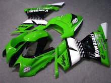 Laden Sie das Bild in den Galerie-Viewer, Green Black with Number 56 Nakano - NINJA ZX-10R 04-05 Fairing Kit