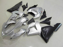 Laden Sie das Bild in den Galerie-Viewer, Silver and Mate Black Factory Style - NINJA ZX-10R 04-05 Fairing Kit