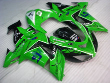 Laden Sie das Bild in den Galerie-Viewer, Green and Black alpinestars - NINJA ZX-10R 06-07 Fairing Kit