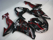 Laden Sie das Bild in den Galerie-Viewer, Black and Red Corona - NINJA ZX-10R 06-07 Fairing Kit
