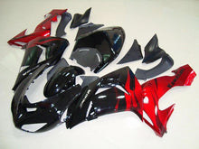 Laden Sie das Bild in den Galerie-Viewer, Red and Black Flame - NINJA ZX-10R 06-07 Fairing Kit