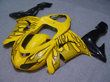 Laden Sie das Bild in den Galerie-Viewer, Yellow and Black Flame - NINJA ZX-10R 06-07 Fairing Kit