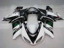 Laden Sie das Bild in den Galerie-Viewer, White and Black Monster - NINJA ZX-10R 06-07 Fairing Kit