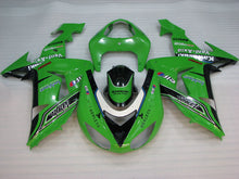 Laden Sie das Bild in den Galerie-Viewer, Green and Black Pirelli - NINJA ZX-10R 06-07 Fairing Kit