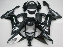 Laden Sie das Bild in den Galerie-Viewer, Black and White alpinestars - NINJA ZX-10R 08-10 Fairing Kit