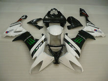Laden Sie das Bild in den Galerie-Viewer, White and Black Monster - NINJA ZX-10R 08-10 Fairing Kit