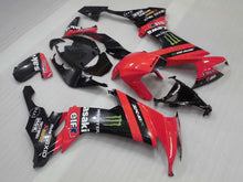 Laden Sie das Bild in den Galerie-Viewer, Red and Black Monster - NINJA ZX-10R 08-10 Fairing Kit
