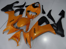 Laden Sie das Bild in den Galerie-Viewer, Orange and Black Factory Style - NINJA ZX-10R 08-10 Fairing Kit