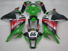 Laden Sie das Bild in den Galerie-Viewer, Green and Red Black Motocard - NINJA ZX-10R 11-15 Fairing Kit
