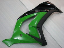 Laden Sie das Bild in den Galerie-Viewer, Green Black and Matte Black Factory Style - NINJA ZX-10R 11-15 Fairing Kit
