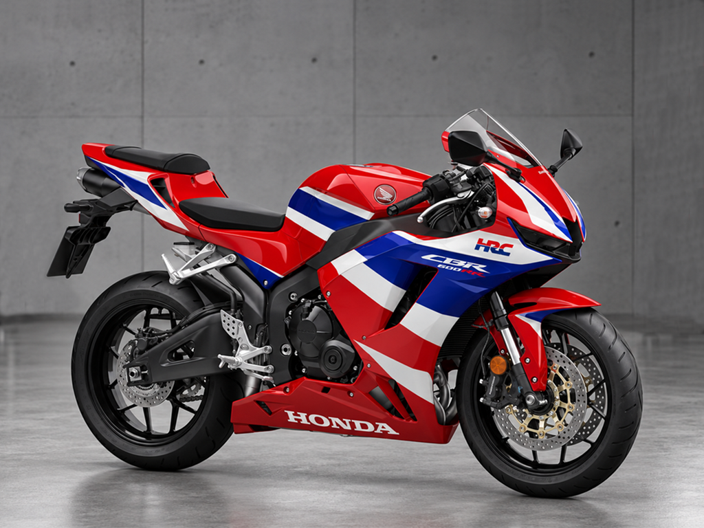 Rot, weiß und blauer Werksstil - CBR600RR 24-26 Verkleidungssatz