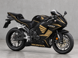 Schwarzer und goldener Werksstil - CBR600RR 24-26 Verkleidungssatz