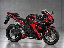 Bild in der Galerieansicht laden, Schwarzer und roter Werksstil - CBR600RR 24-26 Verkleidungssatz